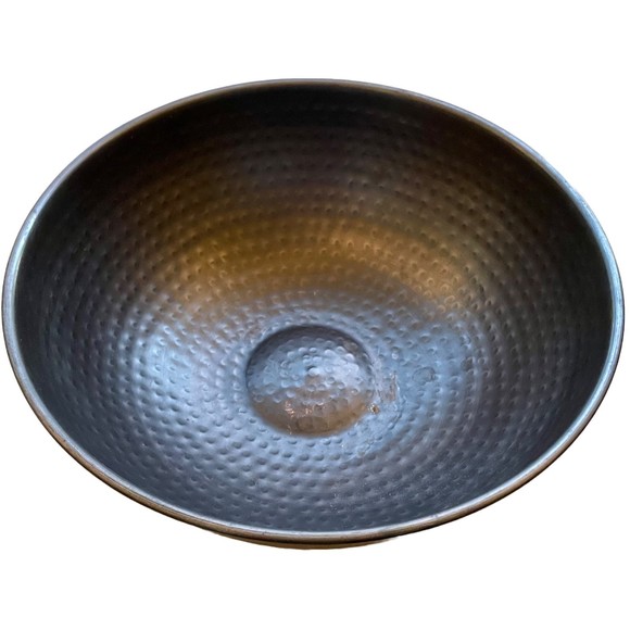 Decorative Hammered Copper Bowl - Picture 1 of 9